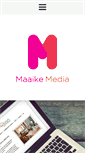 Mobile Screenshot of maaikemedia.nl
